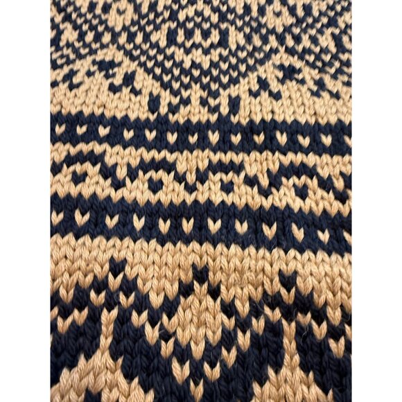 Yigal Azrouel M Mohair Wool Alpaca Chunky Knit Long Cardigan Coat Geometric Zip - Picture 12 of 16